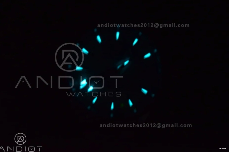 SS 150M 1:1 SS Terra Best A8500 Aqua Edition VSF Bracelet Dial Black On 1221